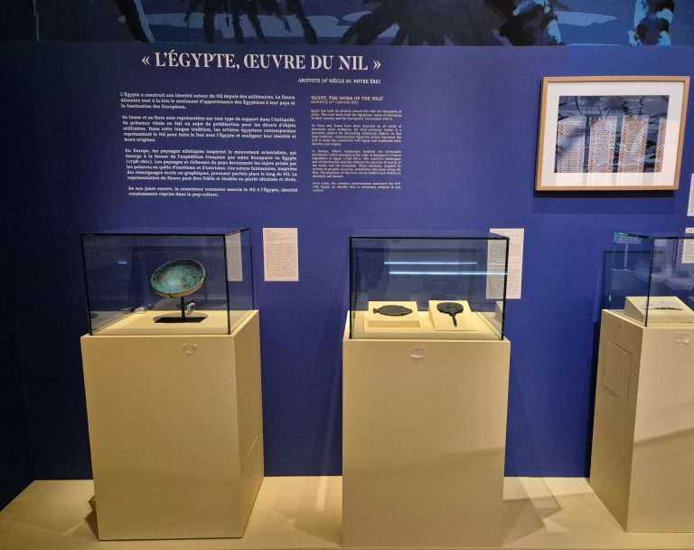 Reflets du Nil - Musée Champollion - Scénographie