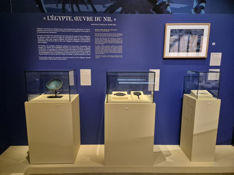 Reflets du Nil - Musée Champollion - Scénographie